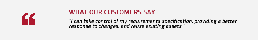 What our customers say What our customers say
