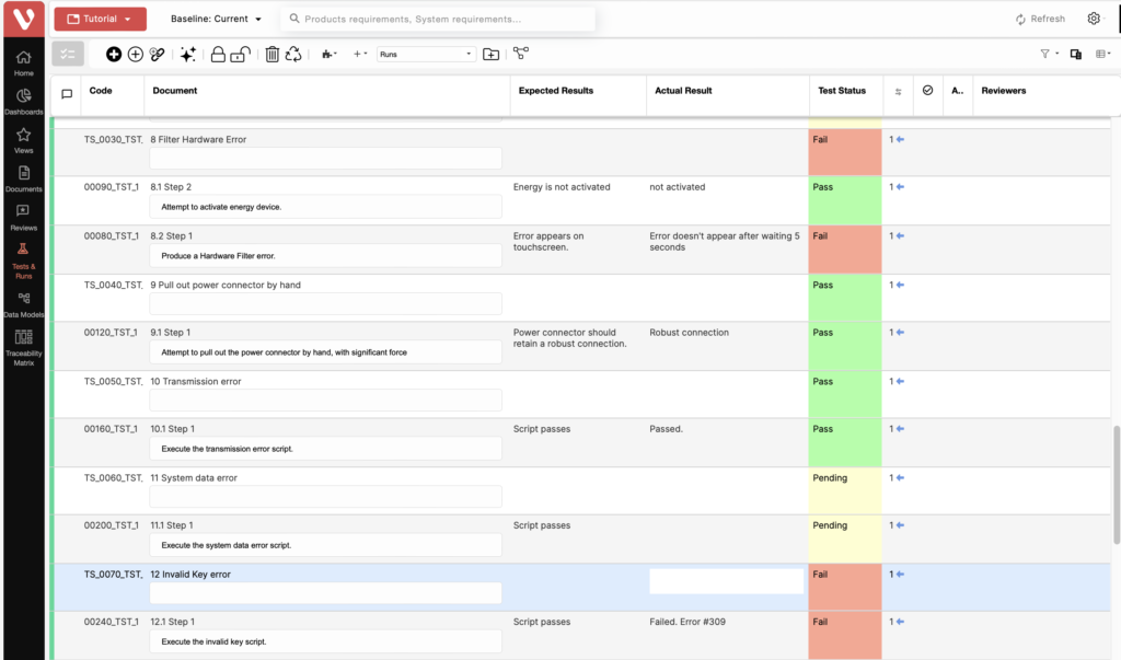 Visure for Aerospace Requirements Validation