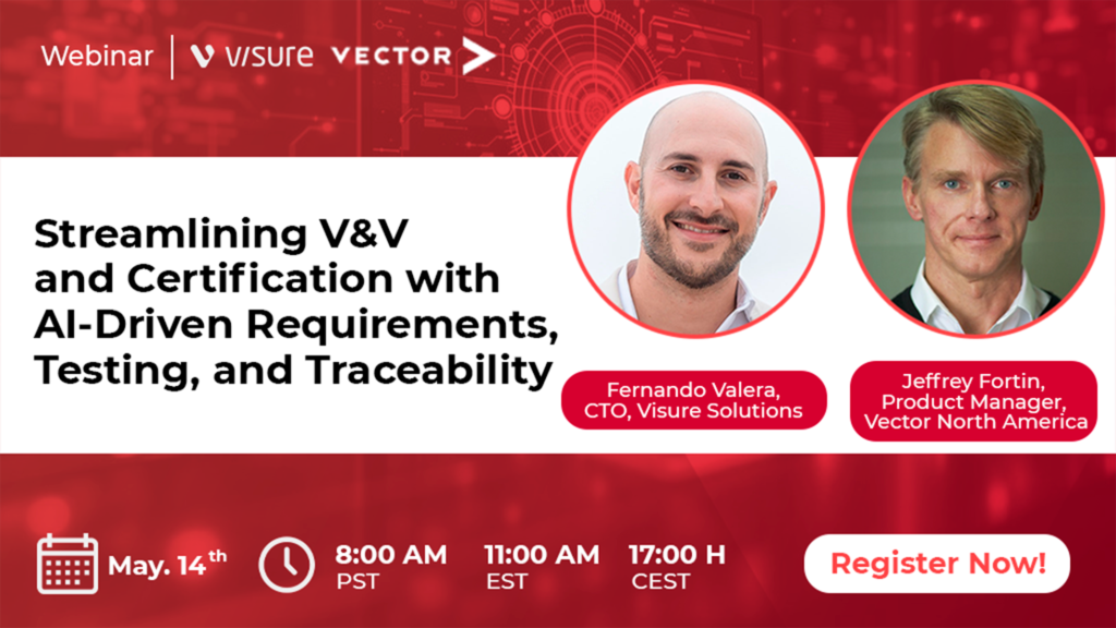 Visure Vector Joint Webinar
