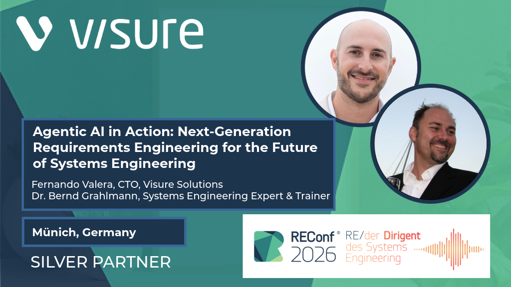 Visure Solutions Showcases the Future of Requirements Engineering with Agentic AI at ReConf 2026